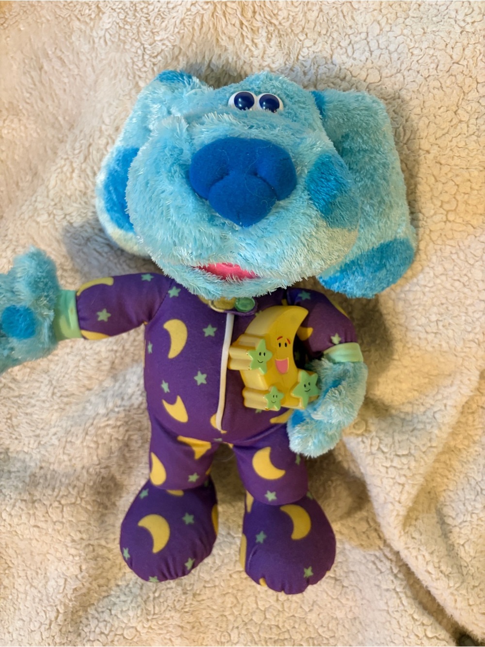2004 Blue's Clues Purple Moon Pajamas -